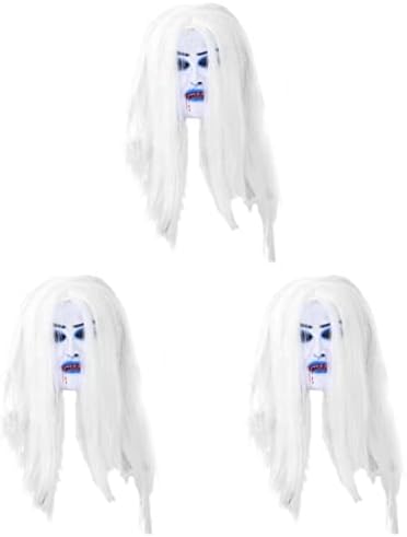 PretyZoom 3 Pack Halloween Halloween Halloween Terror Latex Grimace Ghost Scary