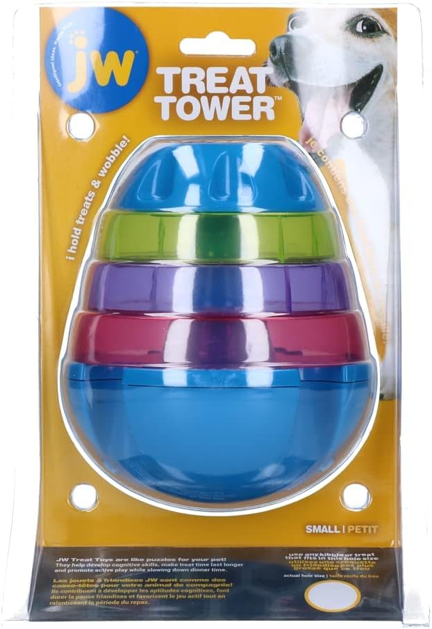 JW Pet Company 43506 Tream Tower Toys for Pets, grande,
