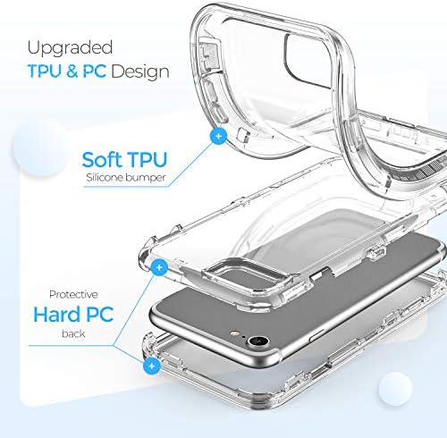 Case Oribox Compatível com o caso do iPhone SE 2022/2020, compatível com o caso do iPhone 7, compatível com o caso do