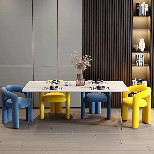 Sxymkj Dining Table and Chairs Chairs Home New Nordic Light Dining Chairs Designer Cadeiras