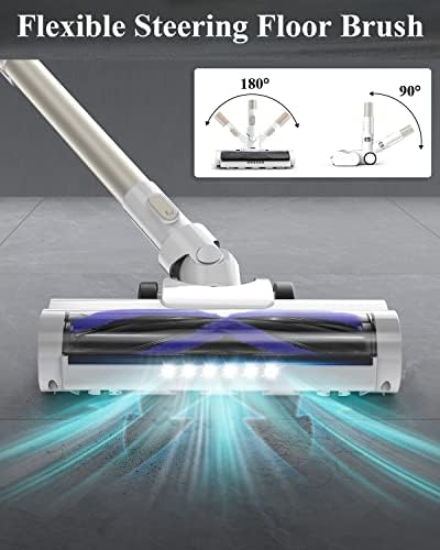 Eicobot sem fio sem fio, 23kpa pó de sucção vácuo com 30 mina de tempo de execução de 30 minutos, piso de hardwood de 6 em 1 em