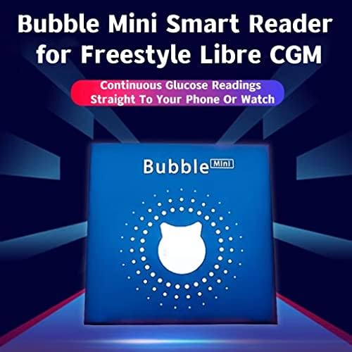 Mini bolhas de leituras de glicose contínua diretamente para o seu telefone ou assistir ao Smart Reader for Freestyle