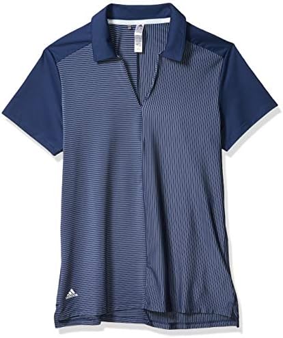 camisa pólo de listras femininas da Adidas