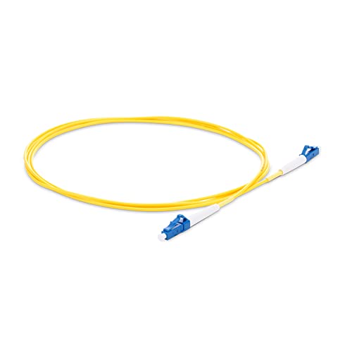 Qiniyek os2 LC para LC Fiber Patch Cable, 9/125 ... Modo único SFP Fiber simplex, cordão de fibra óptica para transceptor de SFP