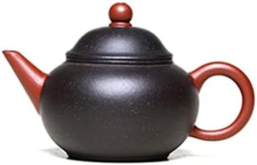 Mmllzel roxo de argila bule de chá preto pane de chá de ouro de ouro