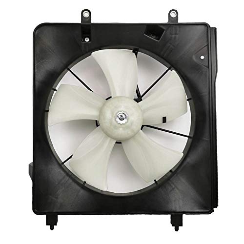 Focreedy AC101 Montagem do ventilador de resfriamento do radiador de substituição para Acura TSX 2.4L 2004-2008