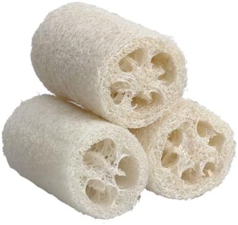 Yingren esfoliando o banho de arbusta esponja - loofah natural luffa banheira de banheira chuveiro esponja pincel