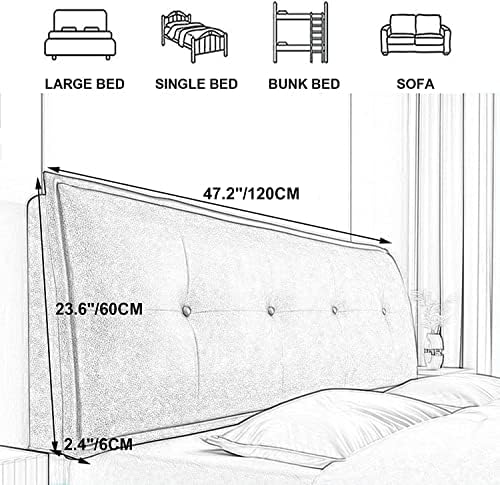 Vilão de almofada de cabeceira YouYouxi Cama de suporte para trás de suporte de suporte para backrest backrest backrest salão de plataforma