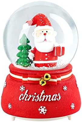 Crystal Ball Girling Music Box Eve Small Gifts For The Idosy Oito Tone Box Toys infantis de crianças 30ml Bola de ornamento de Natal