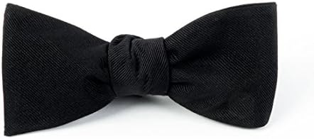 Armidade preta do exército - uniforme gravata preta - gravata uniforme do exército - gravata militar - clipe de gravata borboleta em poli cetim para uniformes de serviço do exército - fabricado nos EUA