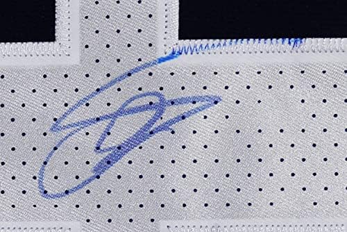 Dirk Nowitzki Dallas Mavericks assinou autografado azul escuro 41 Jersey JSA COA