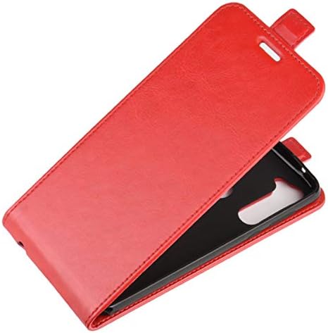 Caixa de capa Hualubro Motorola Moto G Stylus, capa de capa de fólio à prova de choque de couro PU retro com suporte de slot