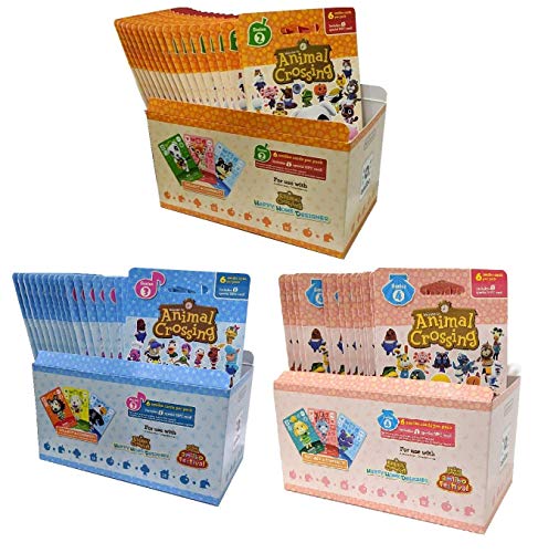 Animal Crossing Amiibo Cards Series 2 3 4 Set Bundle