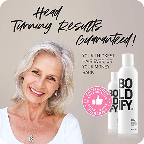Fibra capilar + shampoo + Condicionador: Boldify Gosping & Grow Pacote para homens e mulheres
