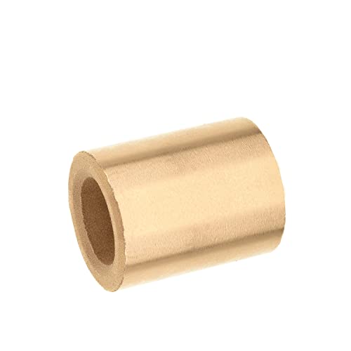 Aicosineg Bronze rolamento de mancal dos rolamentos lisos embrulhados para uma máquina CNC Reposição oleada Buchas sinterizadas resistentes a desgaste de 10 mm 16 mm OD 20mm comprimento 3pcs