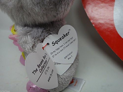 Ty beanie boo squeaker mousel 6`` size mint compra qualquer 4 ganha grátis grátis clipe EUA; suprimento_from: mytoychest