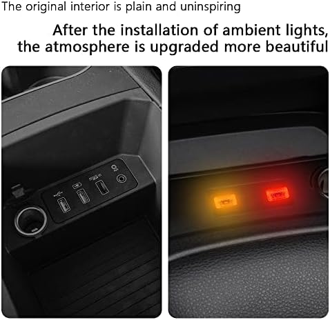 Mini Usb LED atmosfera ilumina sete kit de iluminação ambiente de gradiente colorido 5V para carro de decoração de interiores de carro, caminhão, SUV, escritório, laptops 1pcs