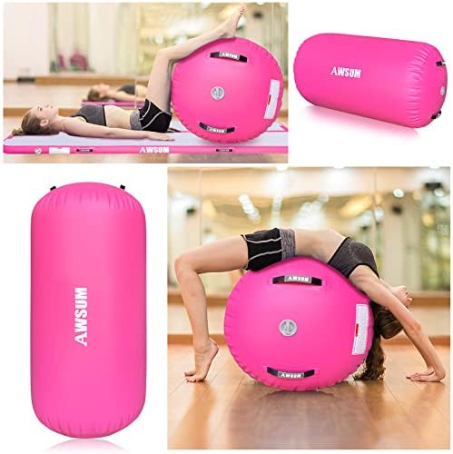 Awsum Gymnastics Roller de ar Tabling Barrel Back Somersault Backbend Trainer para ginástica Equipamento inflável de trampolim inflável