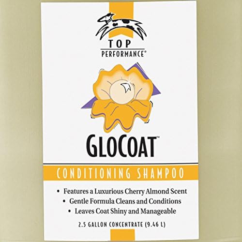 Top desempenho Glocoat Cond Pet Shampoo, 2,5 galões