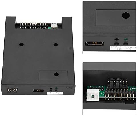 Emulador USB HiUF USB 1.44, USB SSD Drive emulador de acionamento de disquete para suporte de suporte fácil de instalar para o E-86