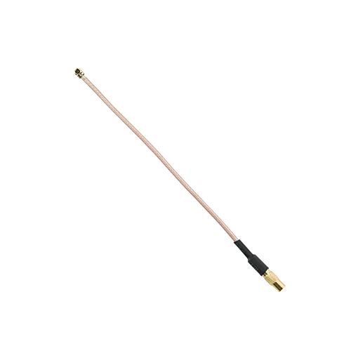 Lumenier U.FL para MMCX Feminino RG316 Cabo de extensão - 10cm - 10cm