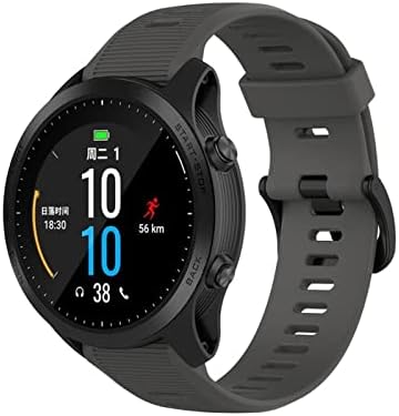 VBWVA 22mm Silicone WatchBand para Garmin Forerunner 945 935 Assista Strap de pulseira Easy Fit Fit