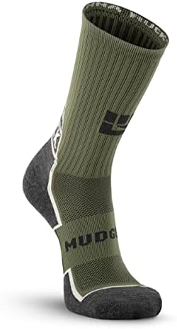 Mudgear Ruck Socks - Altura da bota, Merino -Wool - Militar, Tática, Trabalho