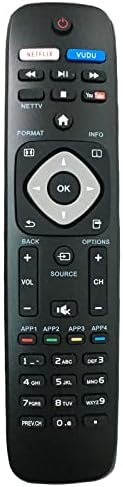 Substituição para Philips Smart TV Remote Control URMT39JHG003 39pfl2608 39pfl2608/f7 39pfl2608f7