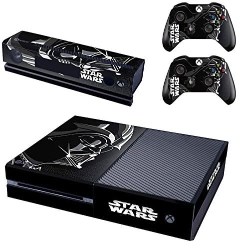 CAN Designer Skin Stick para o console Xbox One com dois decalques do controlador sem fio- Star Wars Darth Vader Black Version
