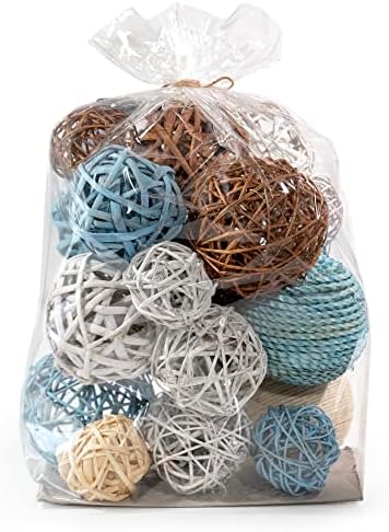 Andaluca grande saco de enchimento decorativo com esferas, bolas