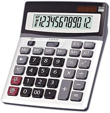 Calculadoras de computadores de escritório do offidix grandes calculadoras de mesa, calculadora eletrônica de potência dupla