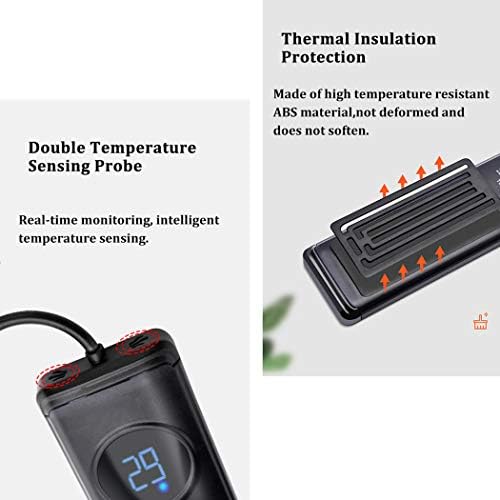 Aquecedor de água de tanques de peixes submersível YZJJ, aquecedor de aquário, termostato de temperatura ajustável com copos