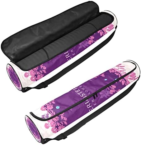 Yoga Mat Carry Bag Gym Beach Pilates Carrier Bags Flower Flower