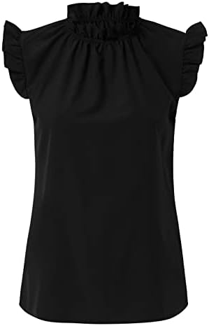 Tops femininos Casual Casual Casual Summer Summer Plain Plain Plain Casual Manuseless Camiseta Feminino