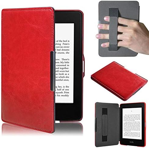 Capa do leitor de e -books de fangduhui, capa de caixa de comprimido de 6 polegadas para o leitor de lindos, casca magnética de couro