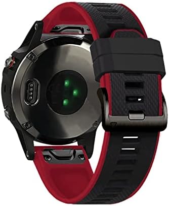 KQOO 26 mm 22mm Watch Band para Garmin Fenix ​​6x 6 Pro 5x 5 Plus 3 HR Enduro 935 Silicone EasyFit Wrist Band Smart Watch