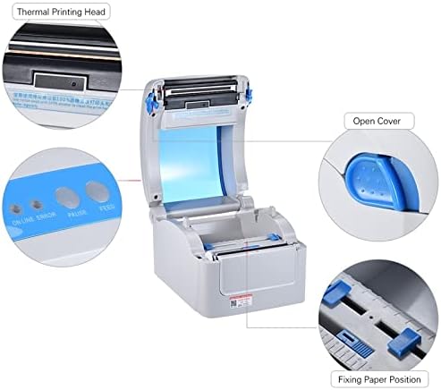 Zhuhw Rótulo Térmica Rótulo Impressora Endereço da Impressora E-Waybill Impressora para Supermercado Express Logistics