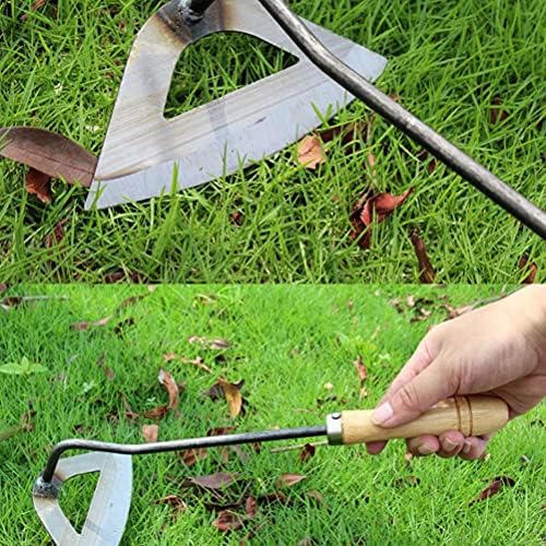 Moanyt Gardening Holt Handheld Handhless Hand Ferramentas, Mão Puller de Ervilhador Rake para Acessórios para o Jardim Fazenda Ferramentas