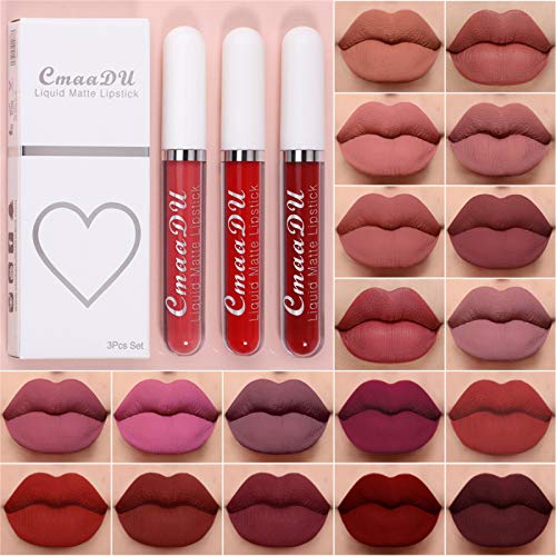 Batom de óleos labiais colorido Lipstick Long Makeup Duringup Sexy Glos