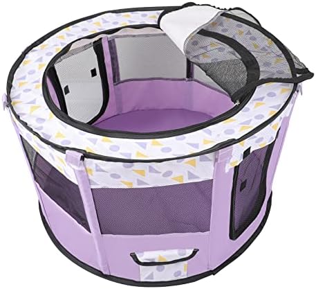 Lucky Monet Portable Pet Playpen 35.4 DIE DOGABLE DOG GAT PLAYPEN ENCLOSIDO CELHO DE PENHO PENHO PENHO DE PENÃO INOSO