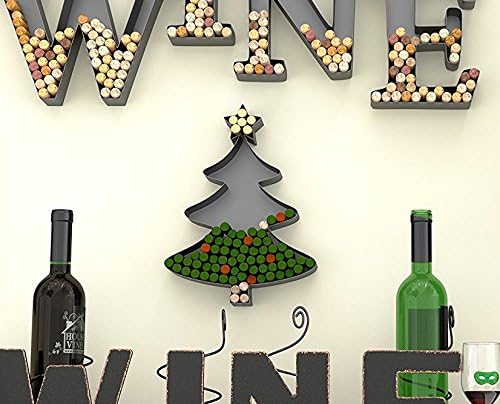 Portador de cortiça em forma de árvore de Natal - Artesanato de cortiça de vinho - suportes para cortiça de vinho decorativo - Presentes para amantes de vinho - Decoração de DIY de Natal - por HouseVines