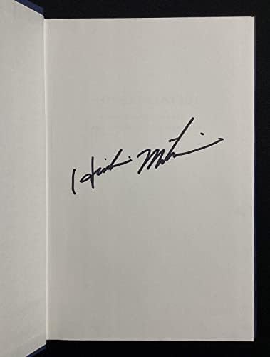 Hideki Matsui Assinou Book Art of the Home Run HCB Yankees Godzilla Autograph JSA - MLB Itens diversos autografados