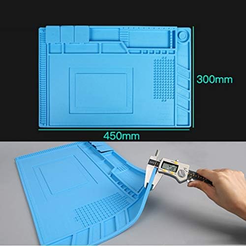 Ultechnovo Silicone Mat Silicone Mat Silicone Repair tapete anti-estático Manutenção de tapetes de solda Ponto de