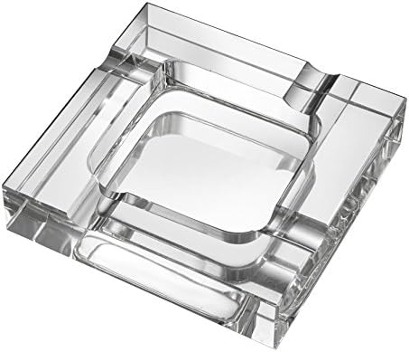 Visol Products Callisto Square Crystal Ashtray