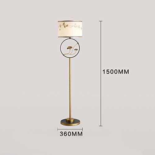 Luminária de chão lxhldd lâmpada de piso estilo oriental de ferro forjado lâmpada decorativa 209/5000 nórdico minimalista criativo