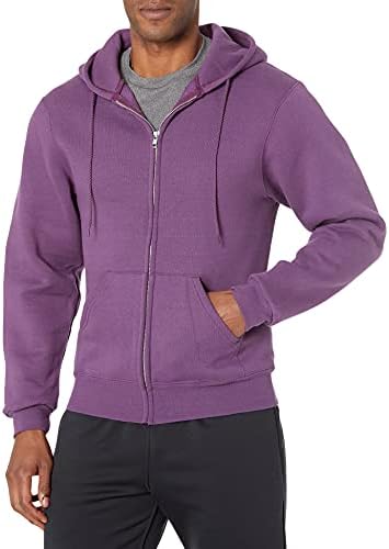 Soffe masculino de treinar masculino com capuz zip com moletom