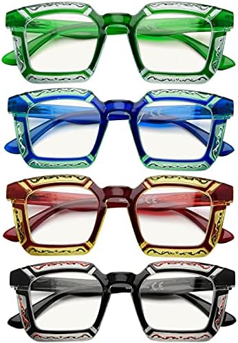Olhos para o olho 4-Pack Multifocal Reading Glasses