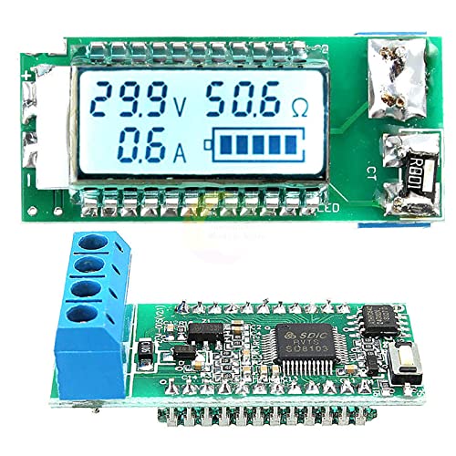 18650 26650 Digital LED de lítio Testador de bateria de lítio Medidor de luz traseira Tensão/capacidade/atualização/Módulo