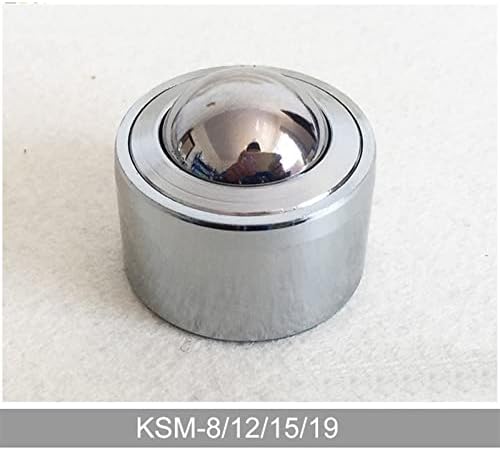RFXCOM KSM-8/12/15/19 rodas de rolamento de esferas universais Roda de transmissão de rosca interna de rosca 2pcs