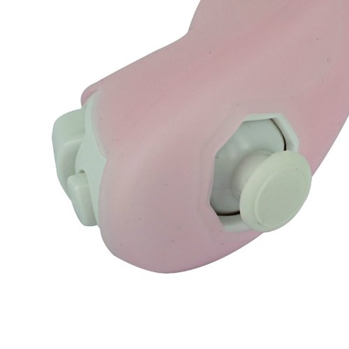 Eforbuddy Silicone Skin Soft Case para Nintendo Wii Remote e Nunchuk, Pink